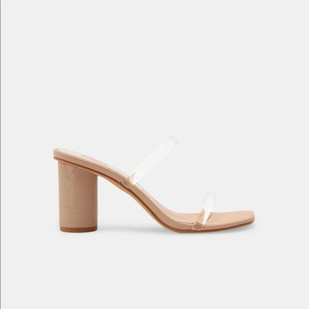 Dolce Vita Noles Nude/crystal sandals